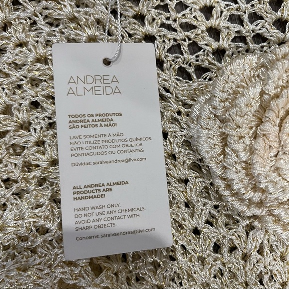 Andrea Almeida Luna handmade top size XS NEW! New with tags! - Picture 9 of 10